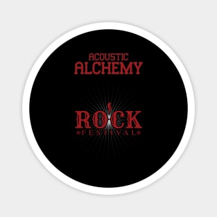 Acoustic Alchemy Red Dust & Spanish Lace Magnet